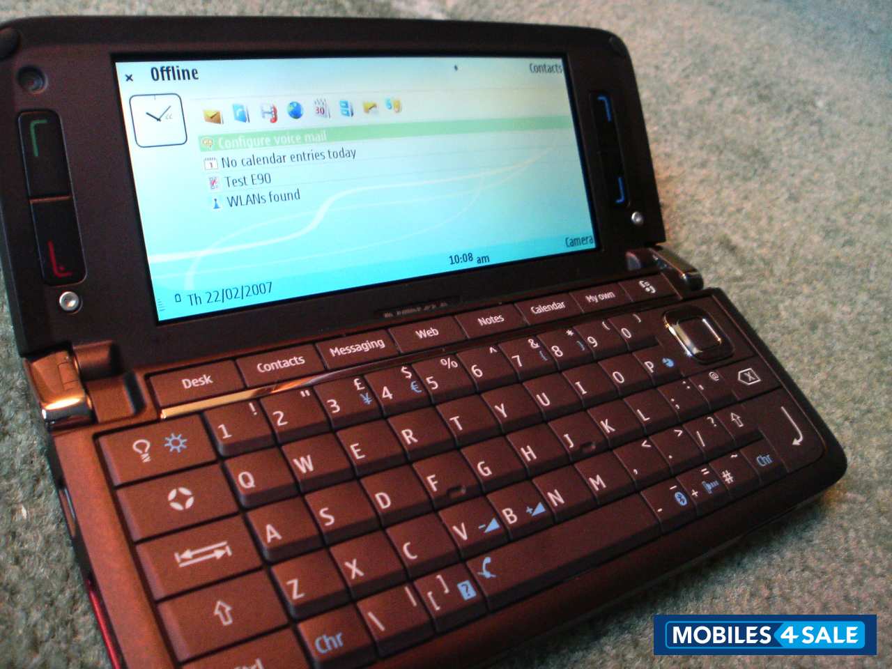 Brown Nokia E90 Communicator