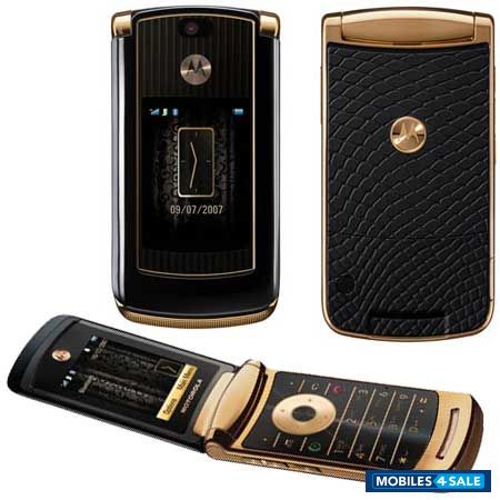 Golden Motorola V8 Lux