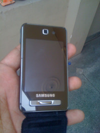 Silverblack Samsung SGH-F480