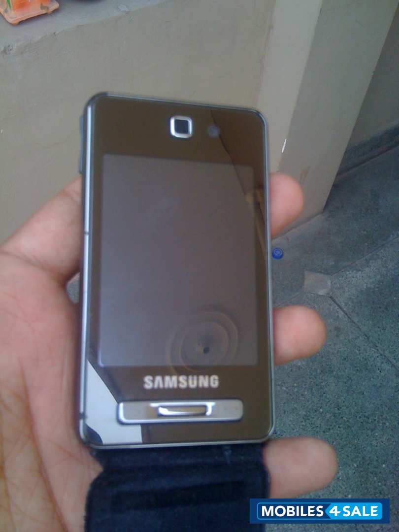 Silverblack Samsung SGH-F480