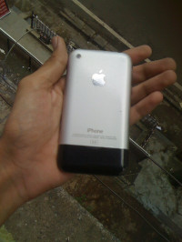 Black Silver Apple iPhone