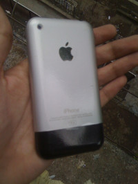 Black Silver Apple iPhone