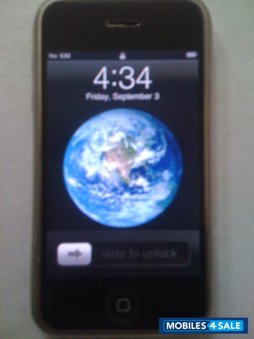 Black Silver Apple iPhone