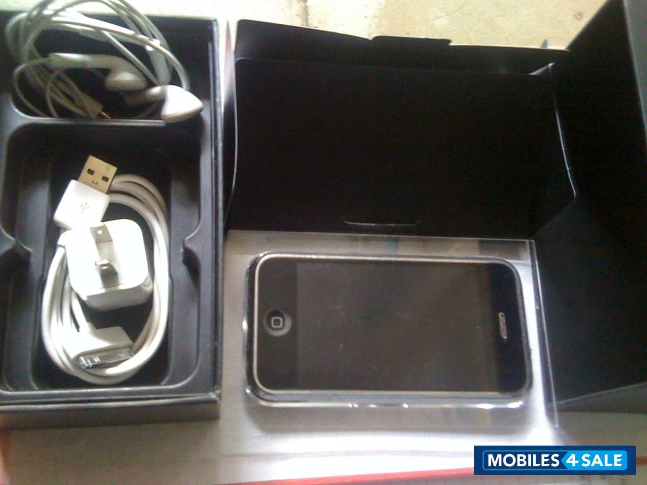 Black Silver Apple iPhone