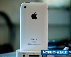 White/black Apple iPhone