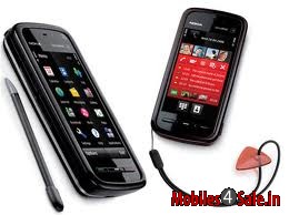 Red Nokia XpressMusic 5800