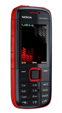 Red & Black Nokia XpressMusic 5130