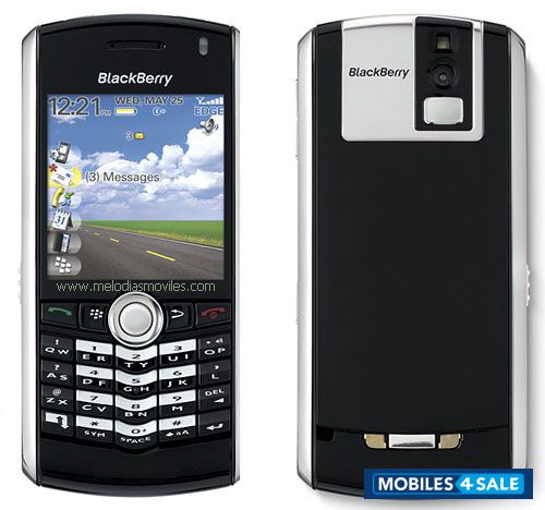 Black BlackBerry Pearl 8100