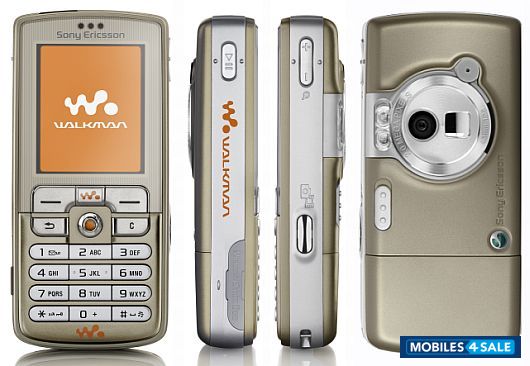Titanium Gold Sony Ericsson W700