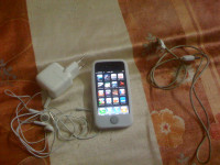 Black & Silver Apple iPhone