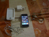 Black & Silver Apple iPhone
