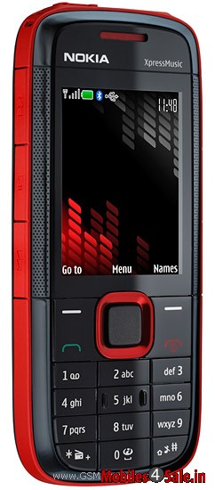 Red Nokia XpressMusic 5130