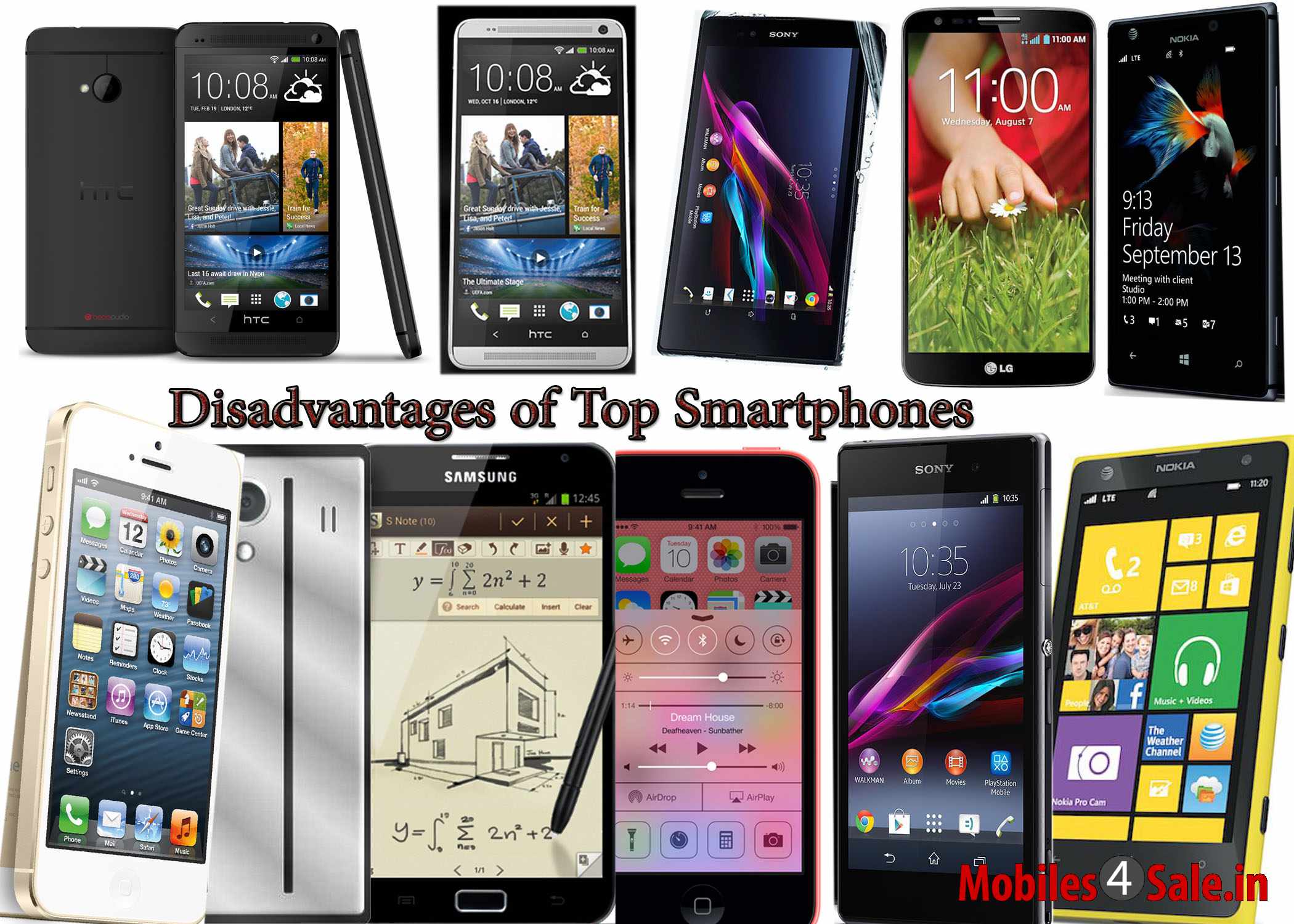 Disadvantages of Flagship Smartphones Disadvantages of Flagship Smartphones