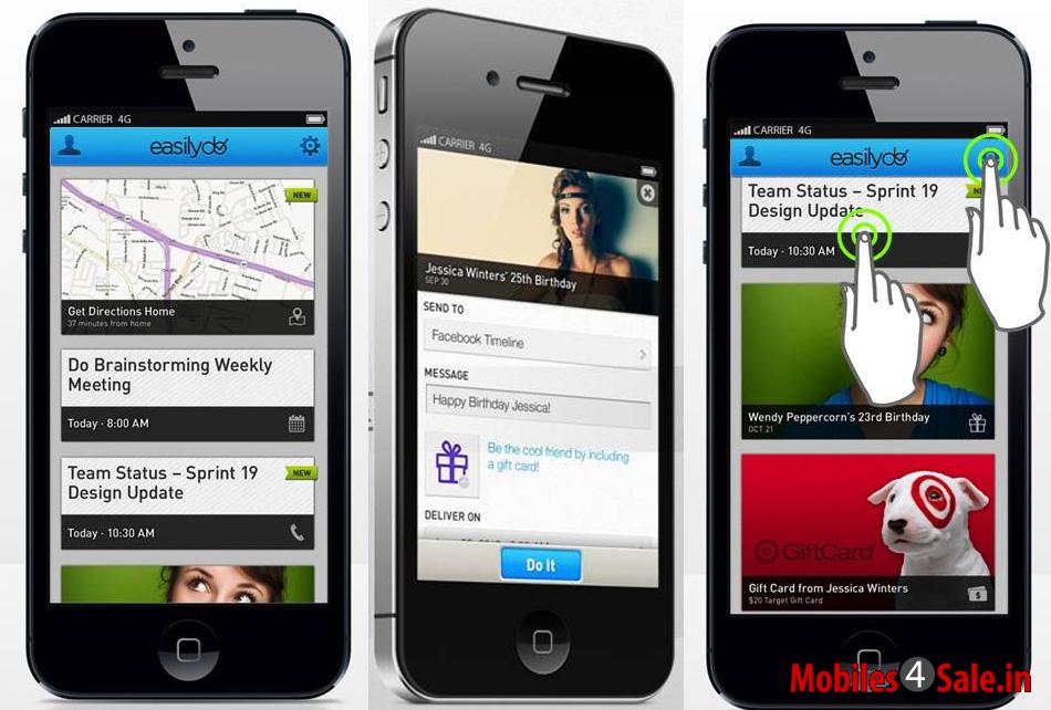 Easily Do App for iPhone Easily Do App for iPhone