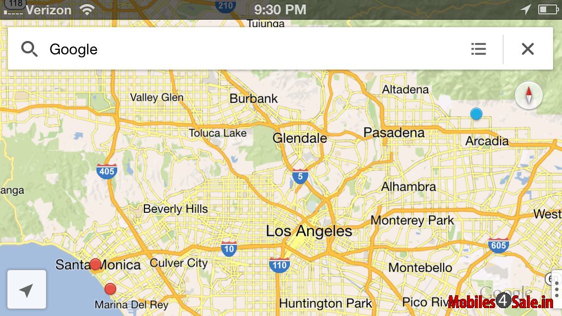 Google Maps App for iPhone Google Maps App for iPhone