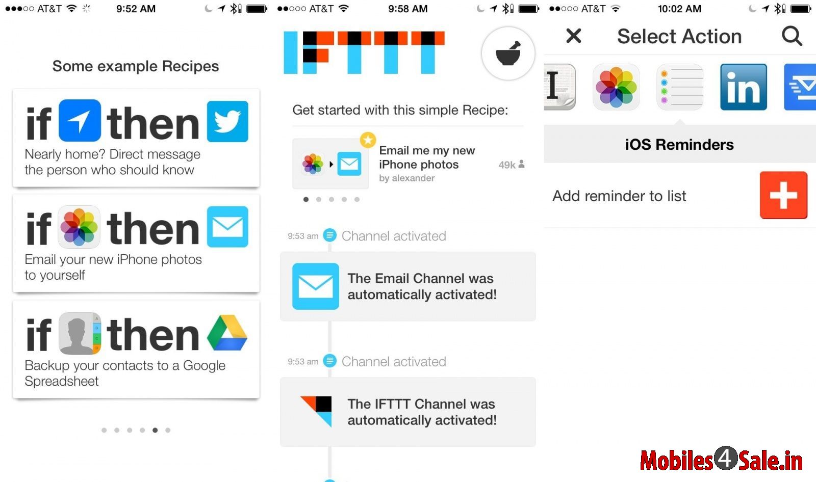 If This Then That App for iPhone If This Then That App for iPhone