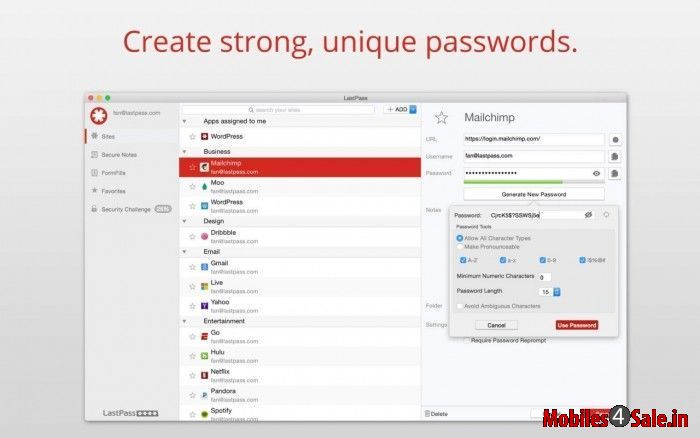 Last Pass App for iPhone Last Pass App for iPhone