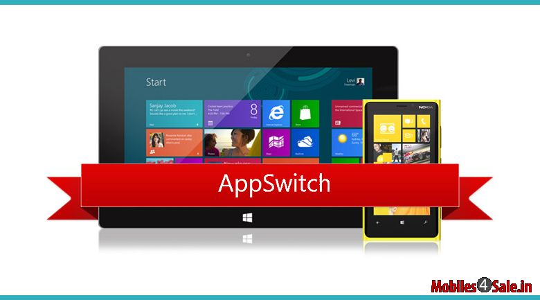 Appswitch App for Windows Phone Appswitch App for Windows Phone
