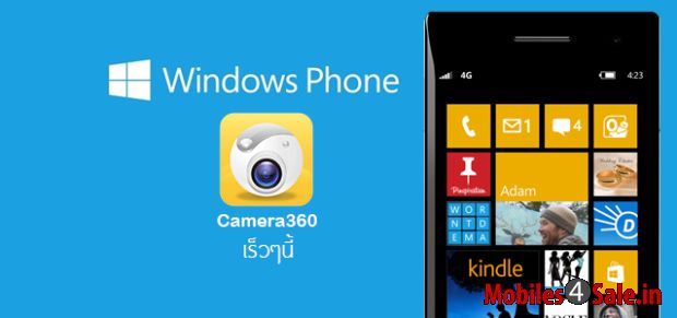 Camera 360 App for Windows Phone