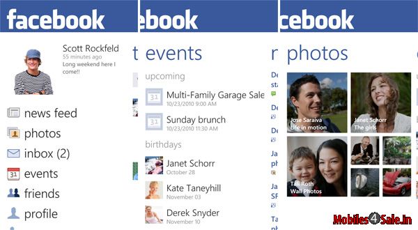 Facebook App for Windows Phone Facebook App for Windows Phone