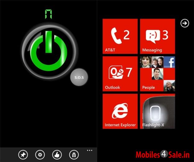 Flashlight App for Windows Phone