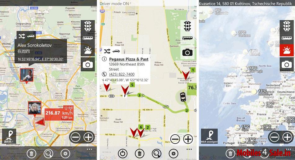 G Maps App for Windows Phone