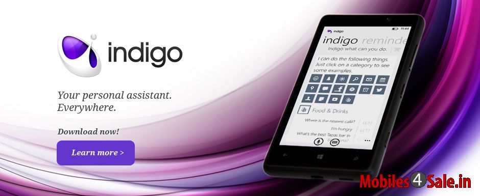 Indigo App for Windows Phone