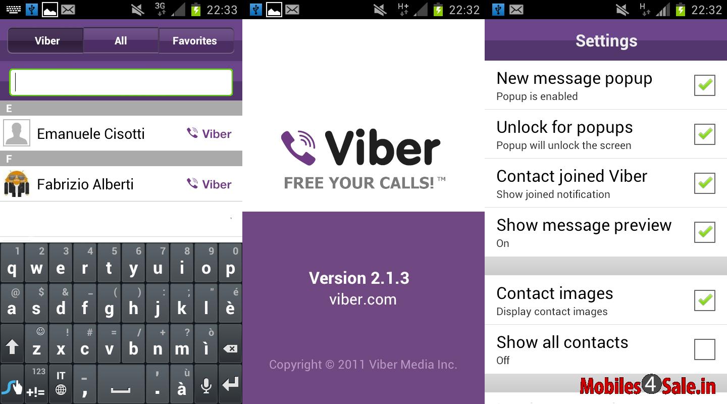 Viber App for Windows Phone