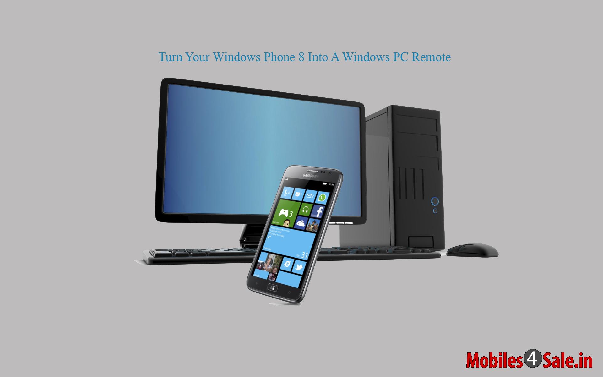 PC Remote App for Windows Phone PC Remote App for Windows Phone
