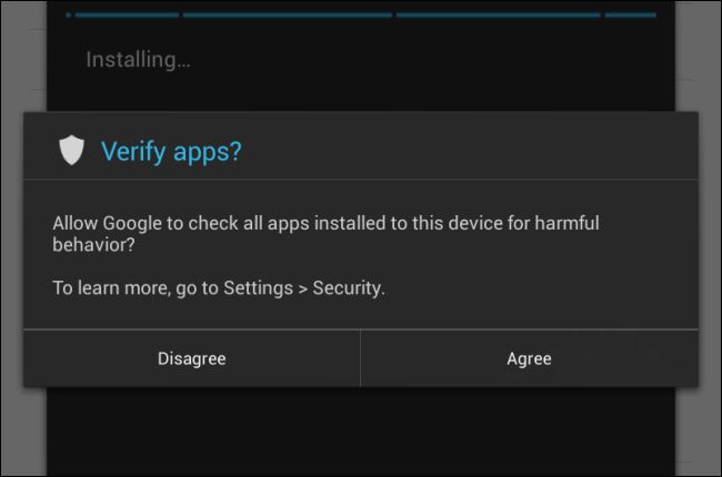 Android Verify Apps