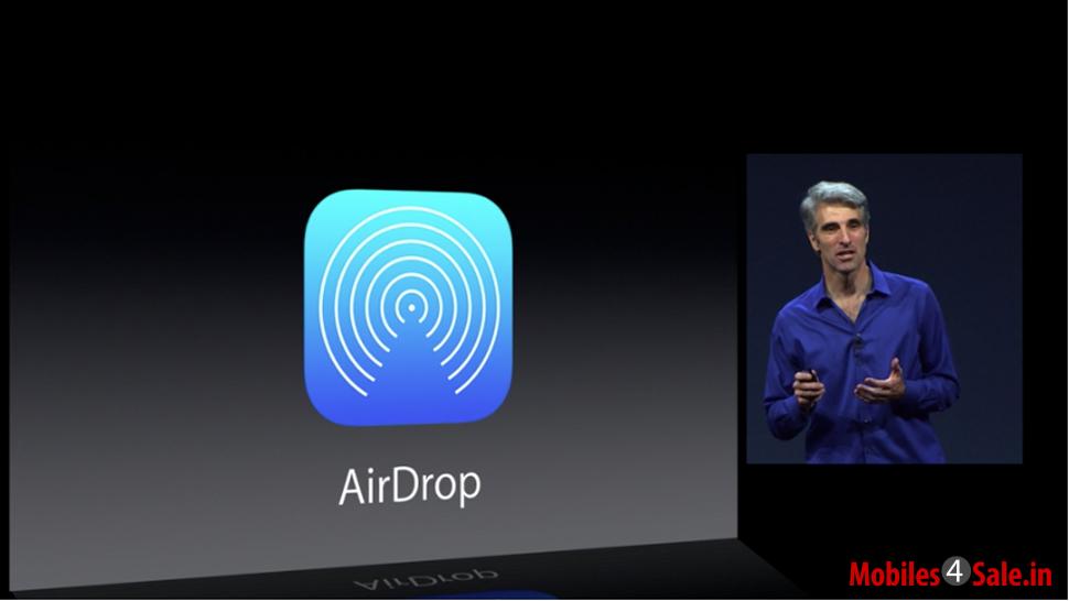 iOS 7 Air Drop