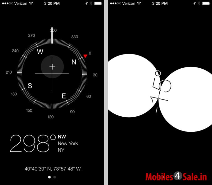iOS 7 Compass App