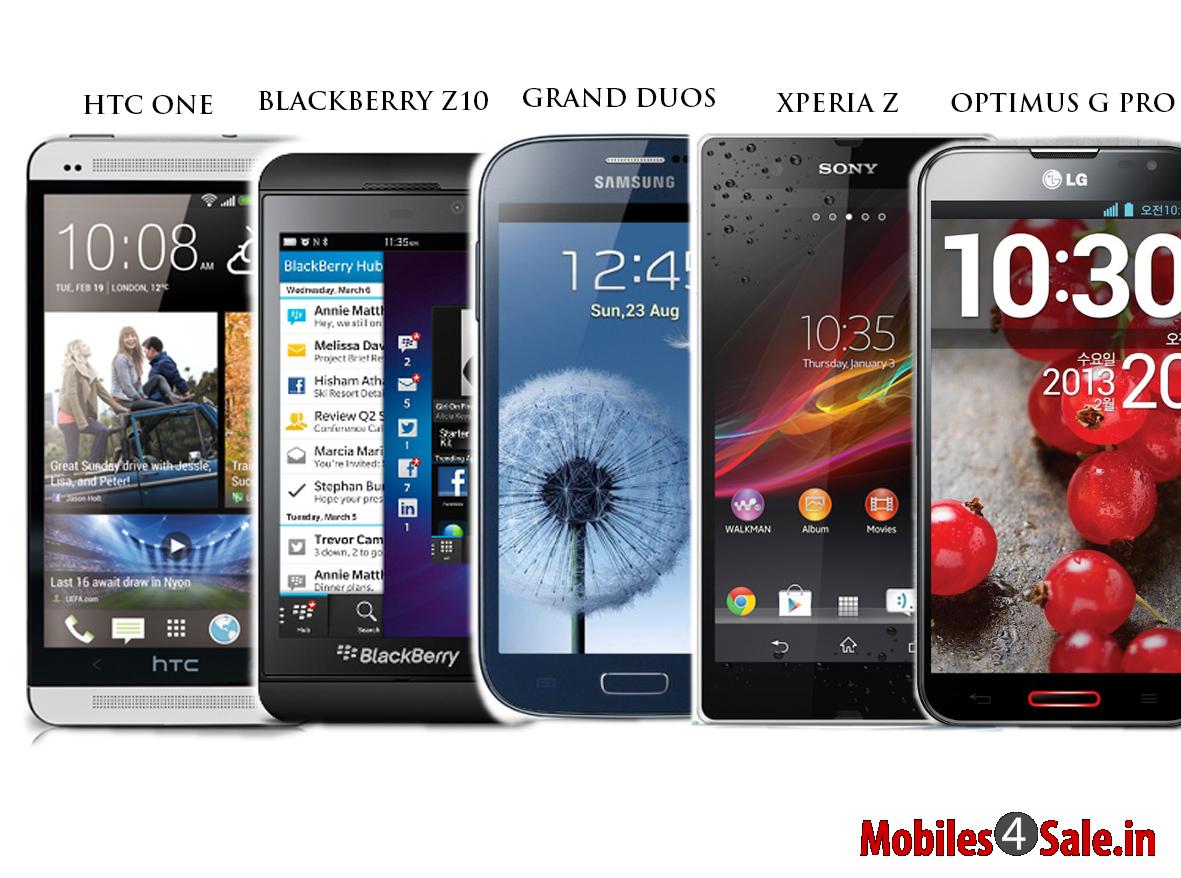 Best 5 Smartphones of 2013