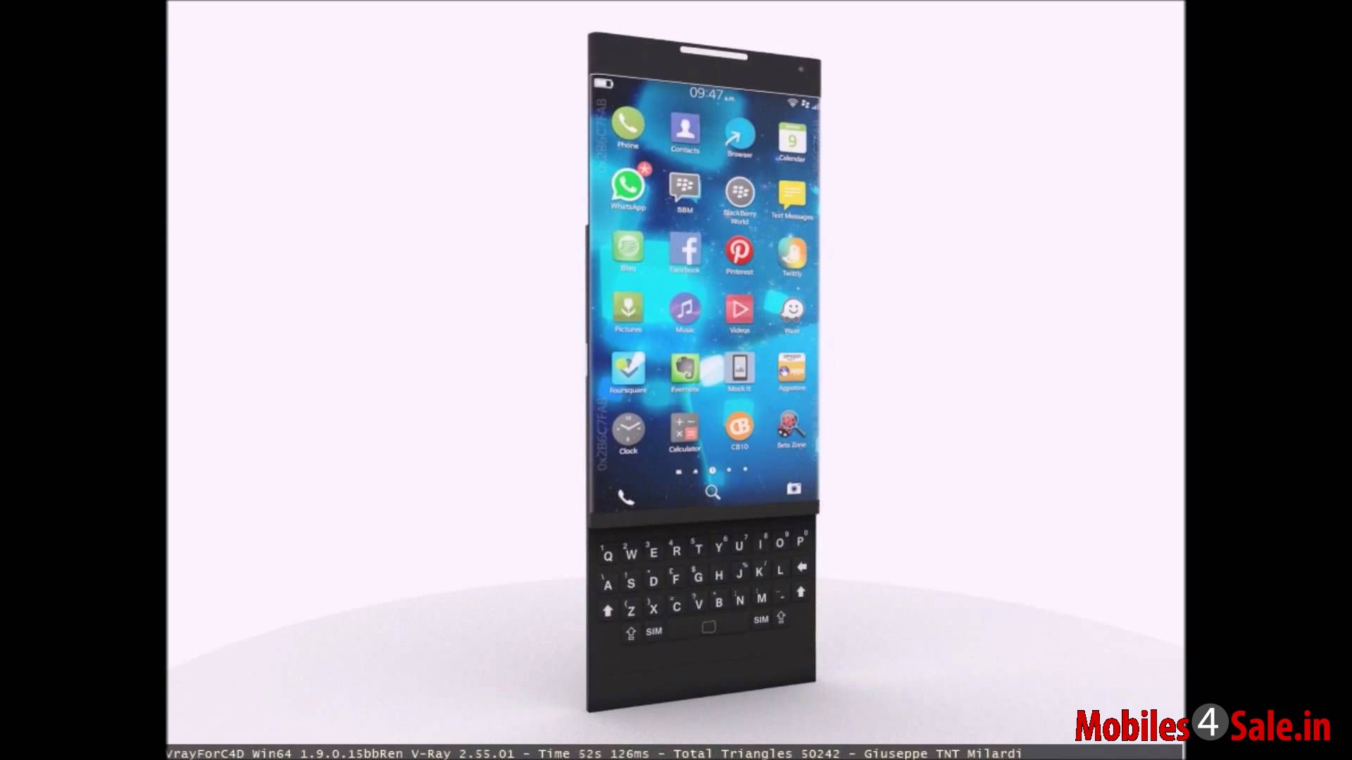 Blackberry Venice With Pyshical Keyboard