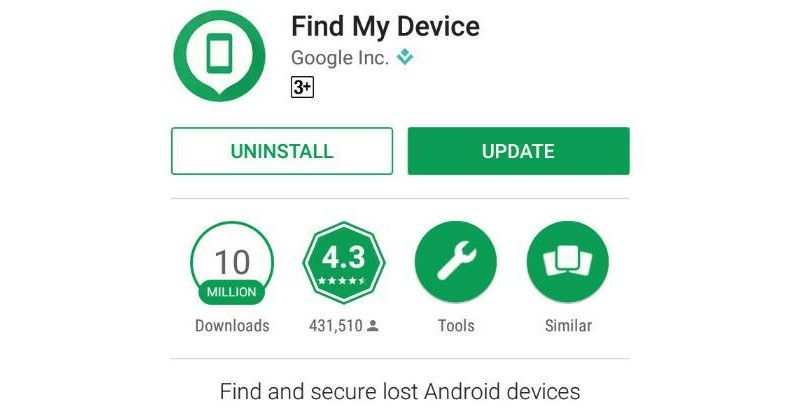 Find My Device App
