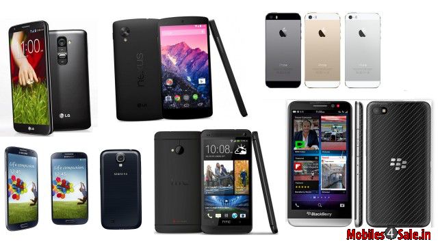 Google Nexus 5 Vs iPhone 5S Vs Galaxy S4 Vs Blackberry Z30 vs HTC One Vs LG G2