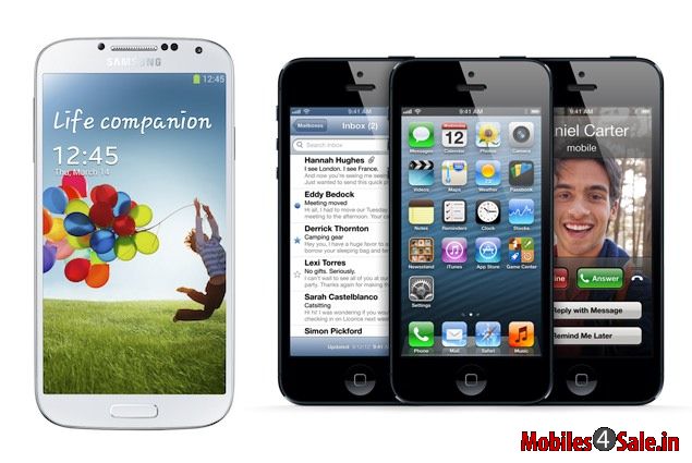 Samsung Galaxy S4 Vs Apple iPhone 5