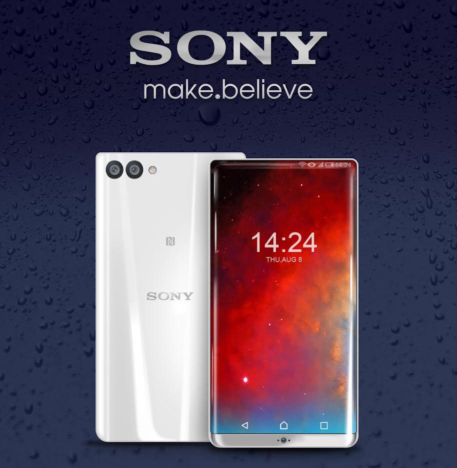Sony Bezel Less Smartphone Concept