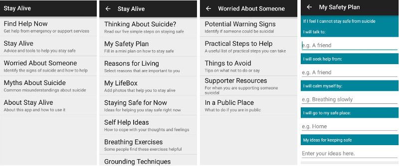 Stay Alive App